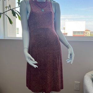 Athleta Santorini Dress Red Print L